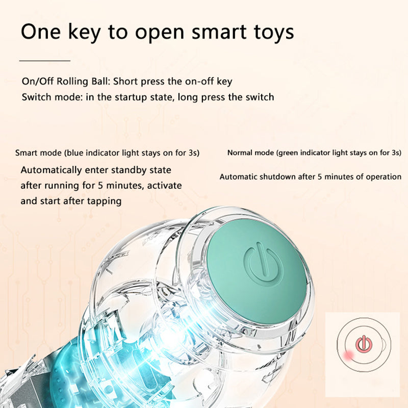 Smart Interactive Cat Ball